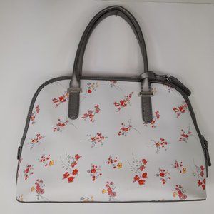 Kenneth Cole Reaction Floral Pattern Zip Handbag